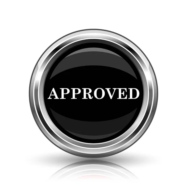 Approved icon — Stock Photo, Image