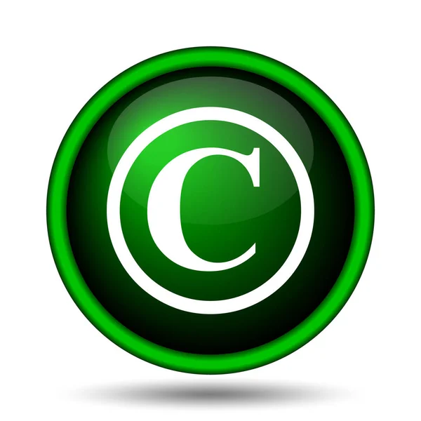 Icona del copyright — Foto Stock