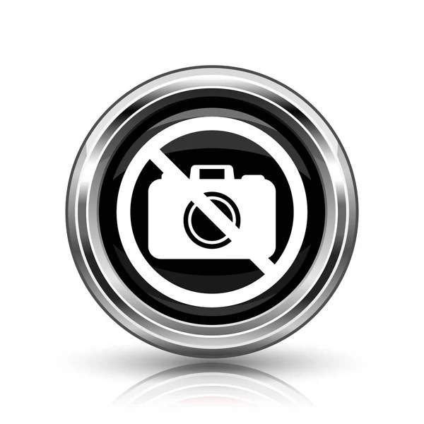 금지 된 카메라 아이콘 — 스톡 사진
