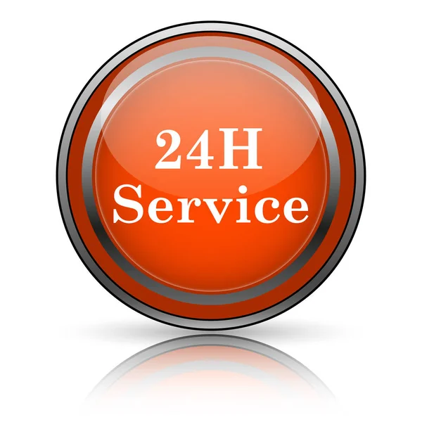 Pictogram van de service 24h — Stockfoto