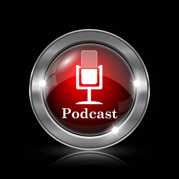 Podcast icon — Stock Photo, Image