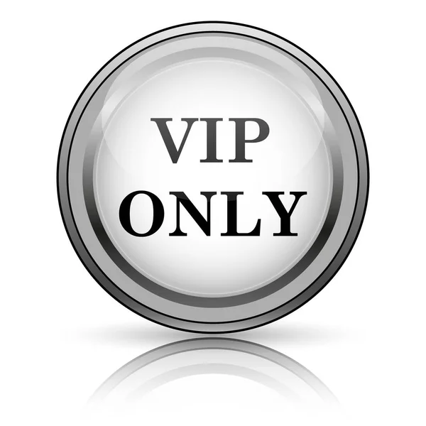 Vip Only Icon Internet Button White Background — Stock Photo, Image