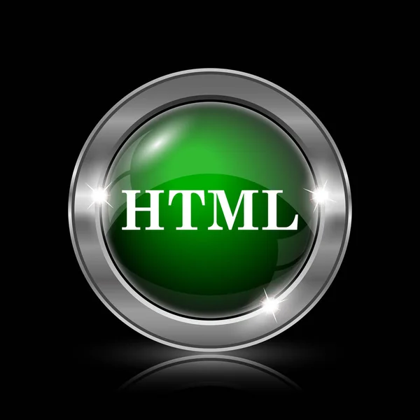 HTML піктограма — стокове фото