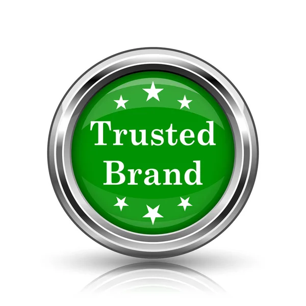 Trusted brand icon — Stock Photo, Image