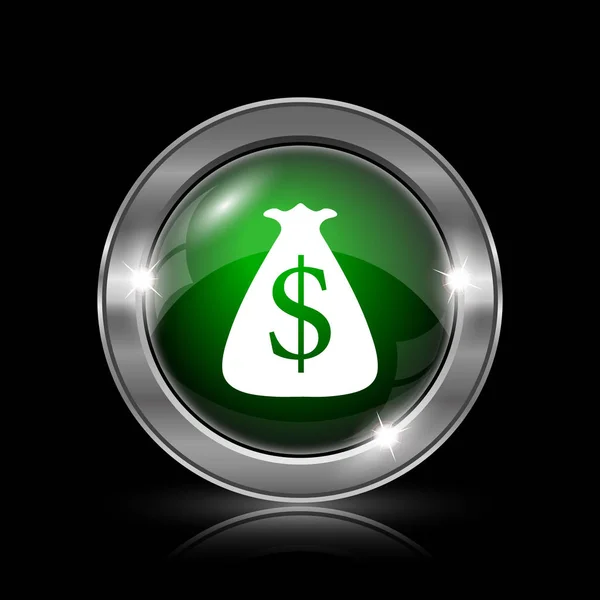 Dollar sack icon — Stock Photo, Image