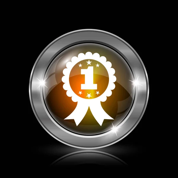 First prize ribbon icon — Stock Photo, Image