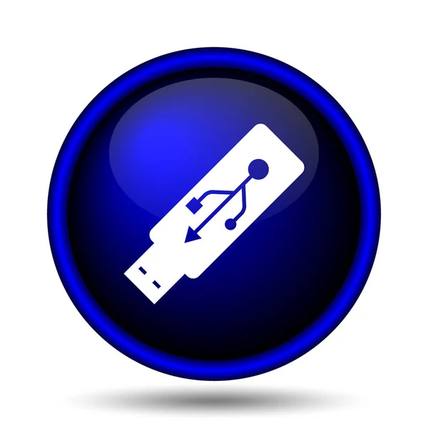 Icono de unidad flash USB —  Fotos de Stock