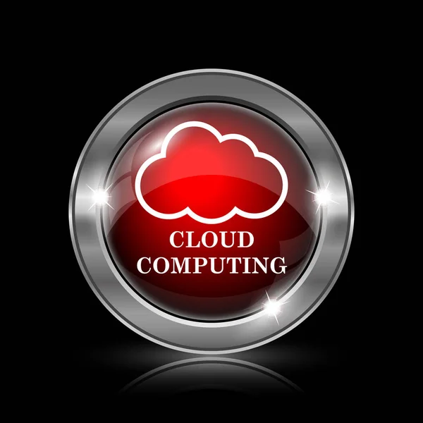 Cloud computing pictogram — Stockfoto