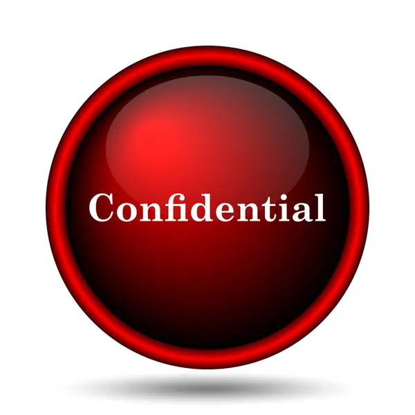 Confidential icon — Stock Photo, Image