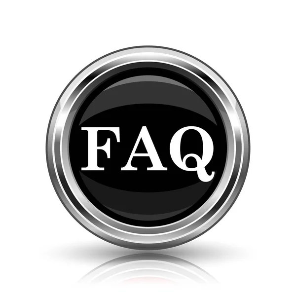 Icona faq — Foto Stock