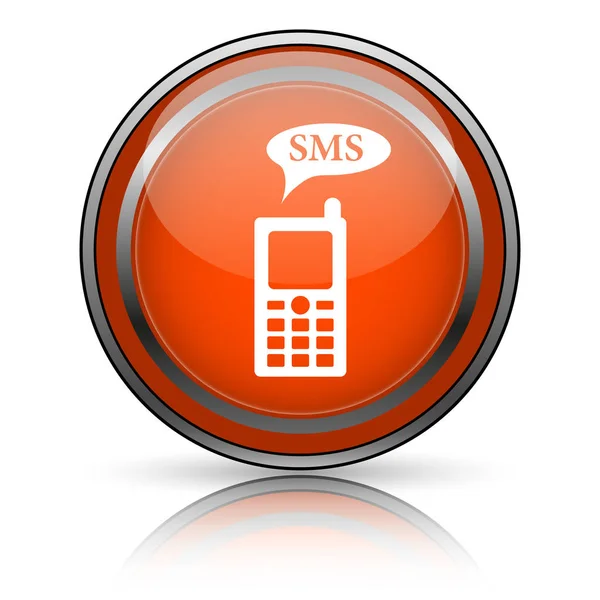 Ícone sms — Fotografia de Stock