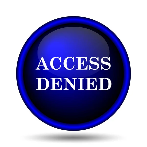 Access denied icon — Stock Photo, Image