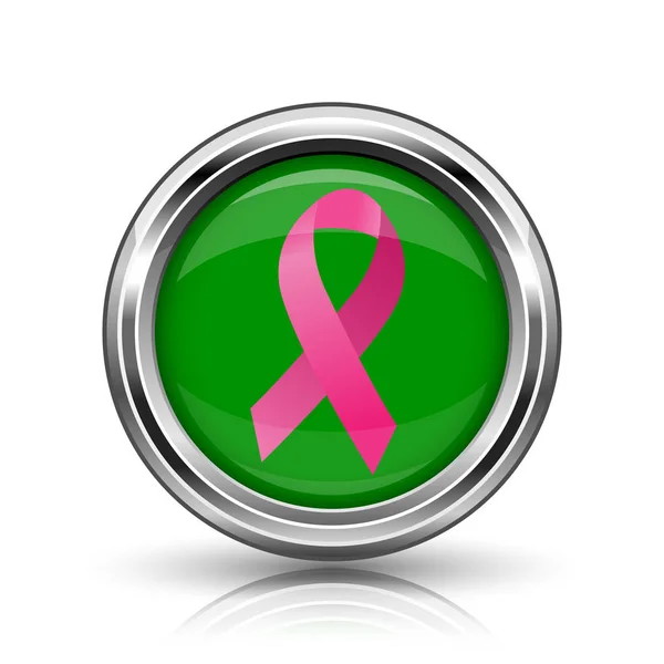 Breast cancer ribbon icon — Stock Photo, Image