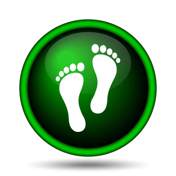 Foot print icon — Stock Photo, Image