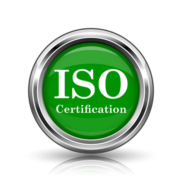 Iso icono de certificación —  Fotos de Stock