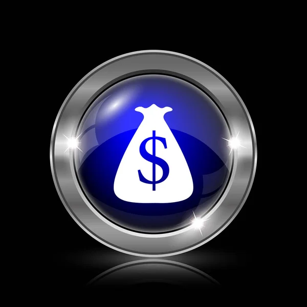 Dollar sack icon — Stock Photo, Image