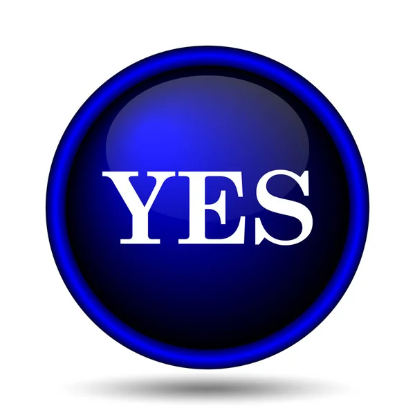 Yes icon — Stock Photo, Image