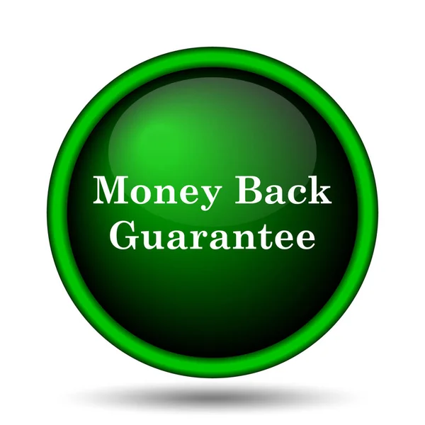 Dinheiro de volta ícone de garantia — Fotografia de Stock