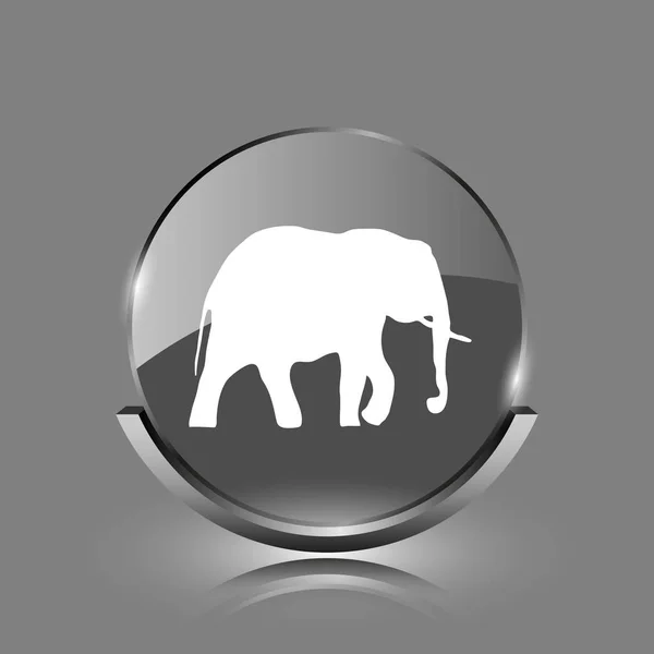 Icona elefante — Foto Stock