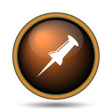 PIN simgesi. Beyaz arka plan üzerinde Internet düğmesi