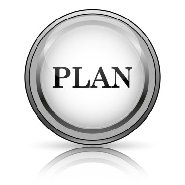 Planı simgesi. Beyaz arka plan üzerinde Internet düğmesi