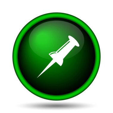 PIN simgesi. Beyaz arka plan üzerinde Internet düğmesi