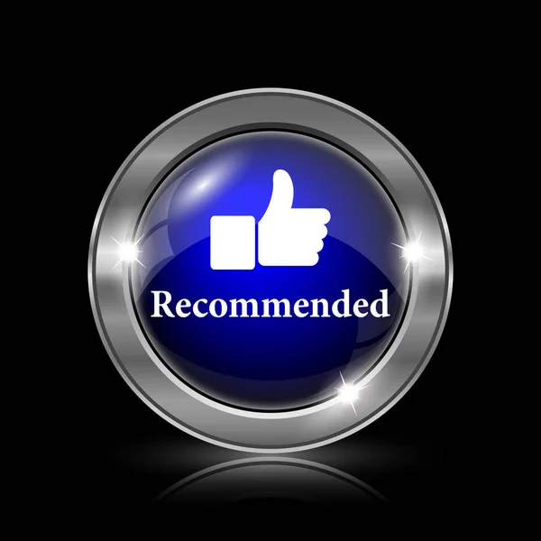 Recommended icon — Stock Photo, Image