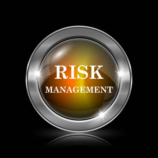 リスク管理のアイコン — ストック写真
