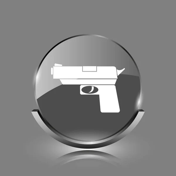 Gun icon — Stock Photo, Image