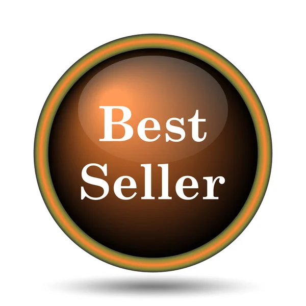 Кращий Продавець Значок Інтернет Кнопки Білому Тлі — стокове фото