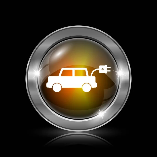 Electric car icon — Stock Photo, Image