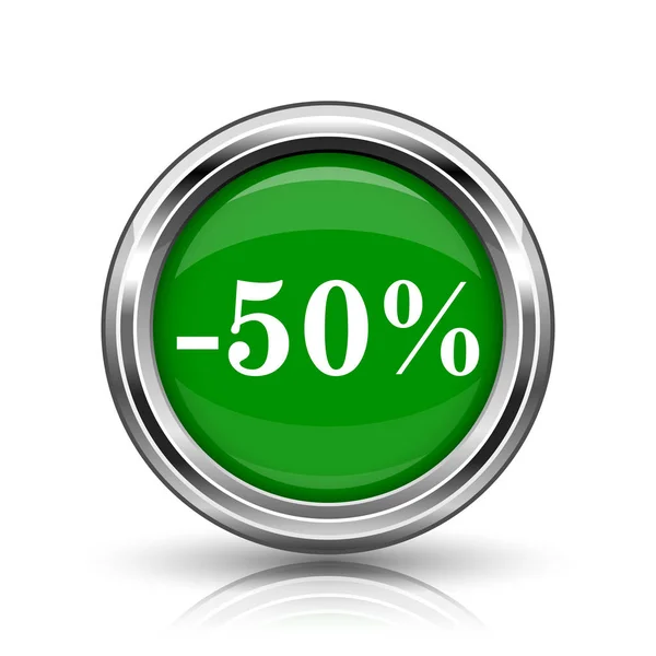 50 percent discount icon — Stock Photo, Image