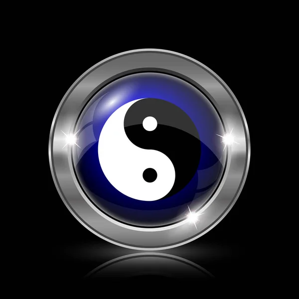 Icono de Ying yang — Foto de Stock