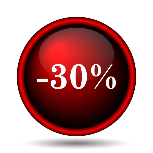 30 percent discount icon — Stock Photo, Image