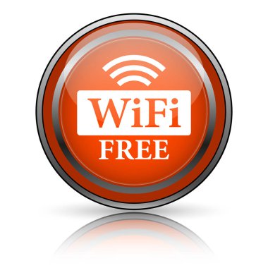WiFi ücretsiz simgesi