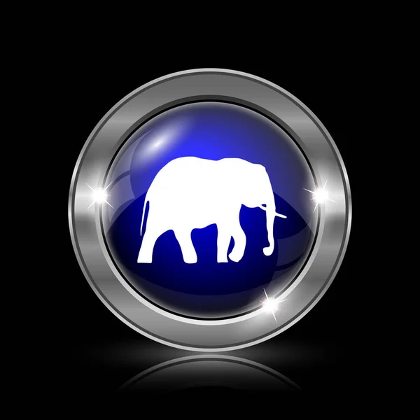 Icona elefante — Foto Stock