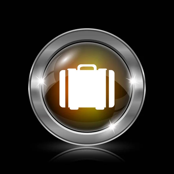 Значок чемодана — стоковое фото