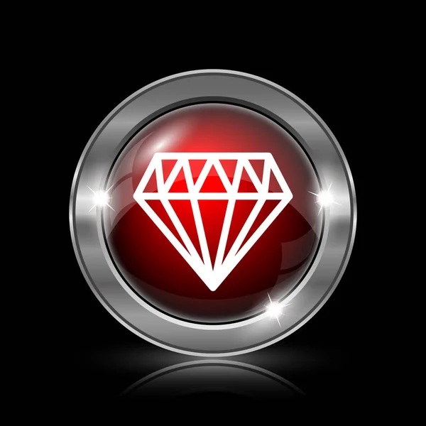 Diamond icon — Stock Photo, Image