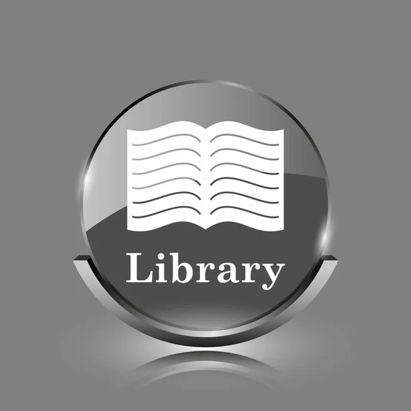 Ikon könyvtár — Stock Fotó