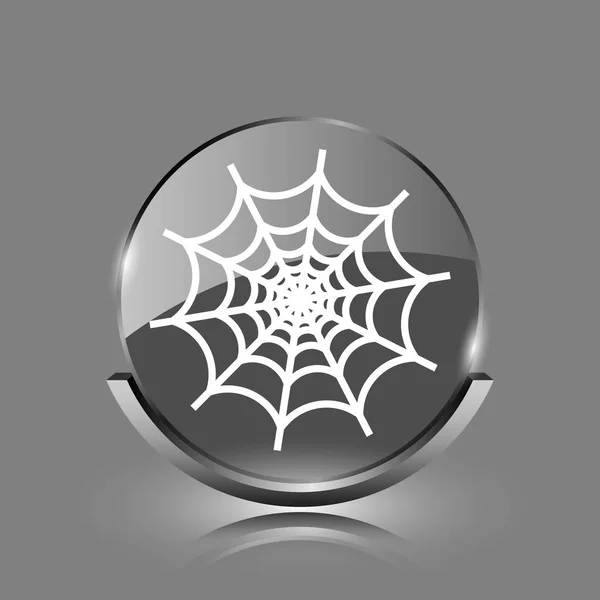 Spider web icon — Stockfoto