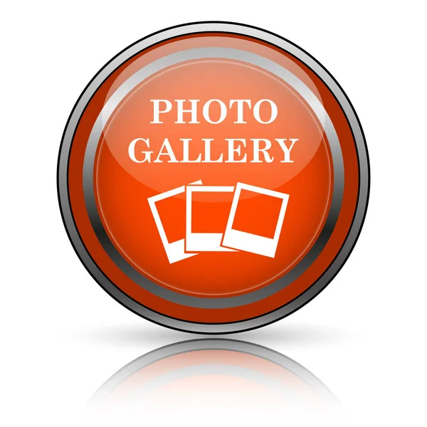 Photo gallery icon — Stock Photo, Image