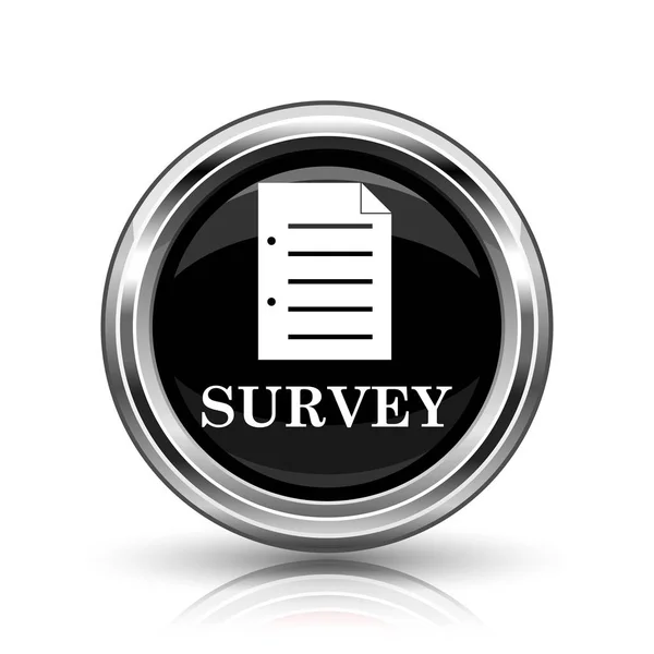 Survey icon — Stock Photo, Image