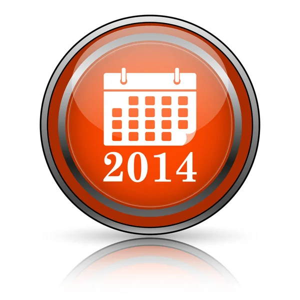 Icona del calendario 2014 — Foto Stock