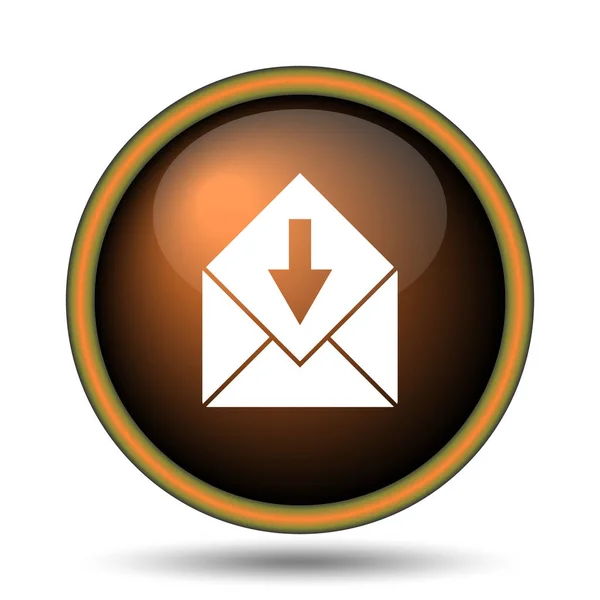 接收电子邮件图标 — 图库照片