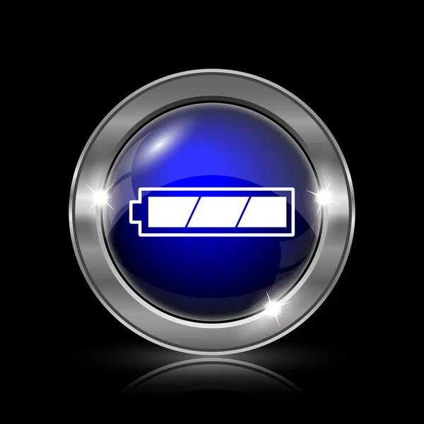 Fully charged battery icon — Stock Photo, Image