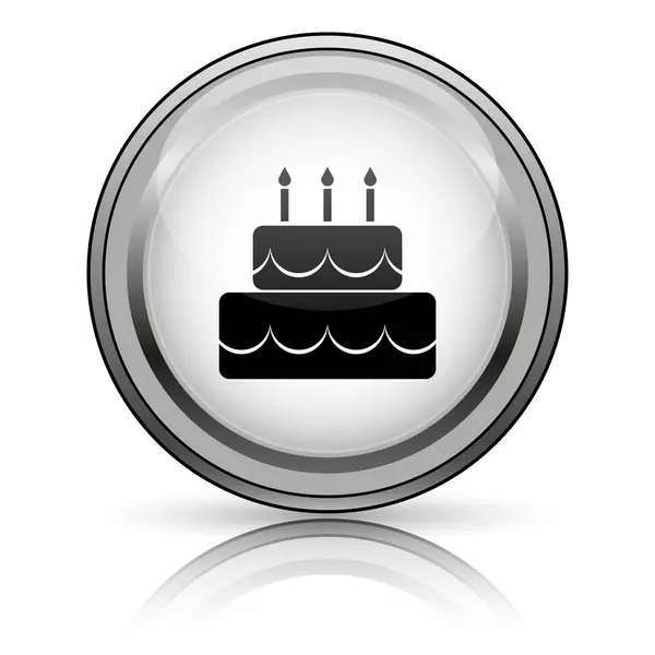 Cake icon — Stock Photo, Image