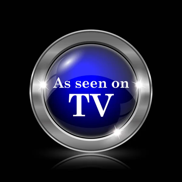 As seen on TV icon — Stock Photo, Image