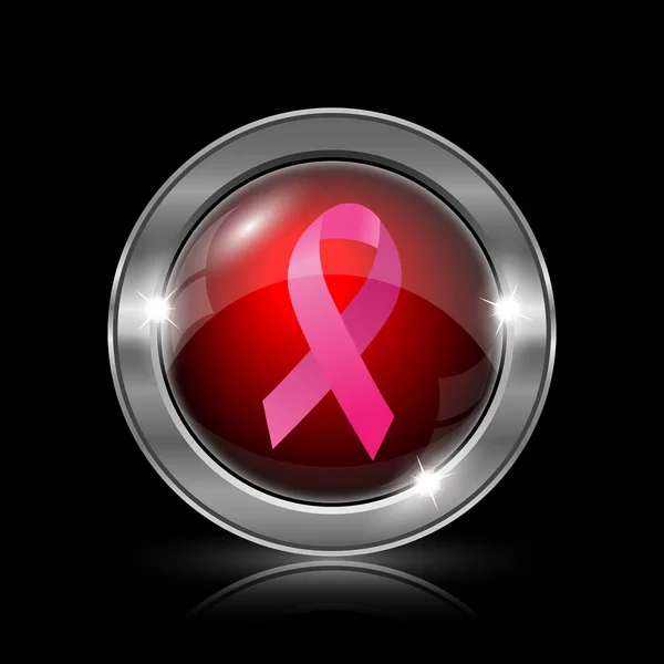 Pictogram voor borst kanker lint — Stockfoto