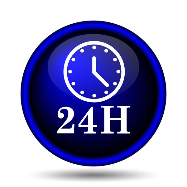 24H icono del reloj — Foto de Stock