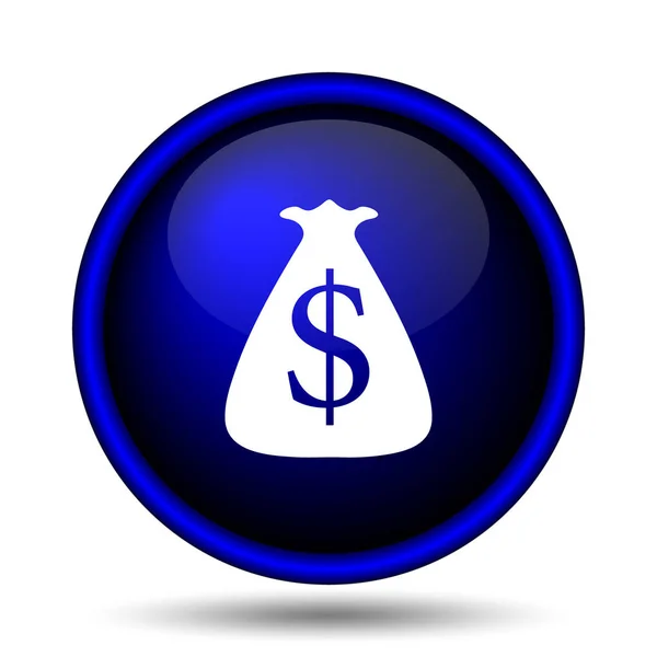 Dollar zak pictogram — Stockfoto